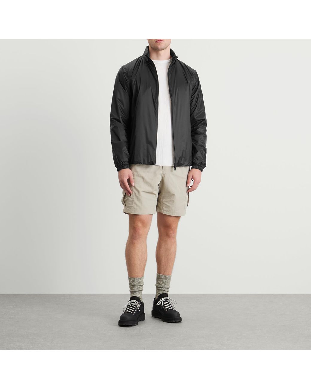 Rains Black Kauto Insulated Jacket for men