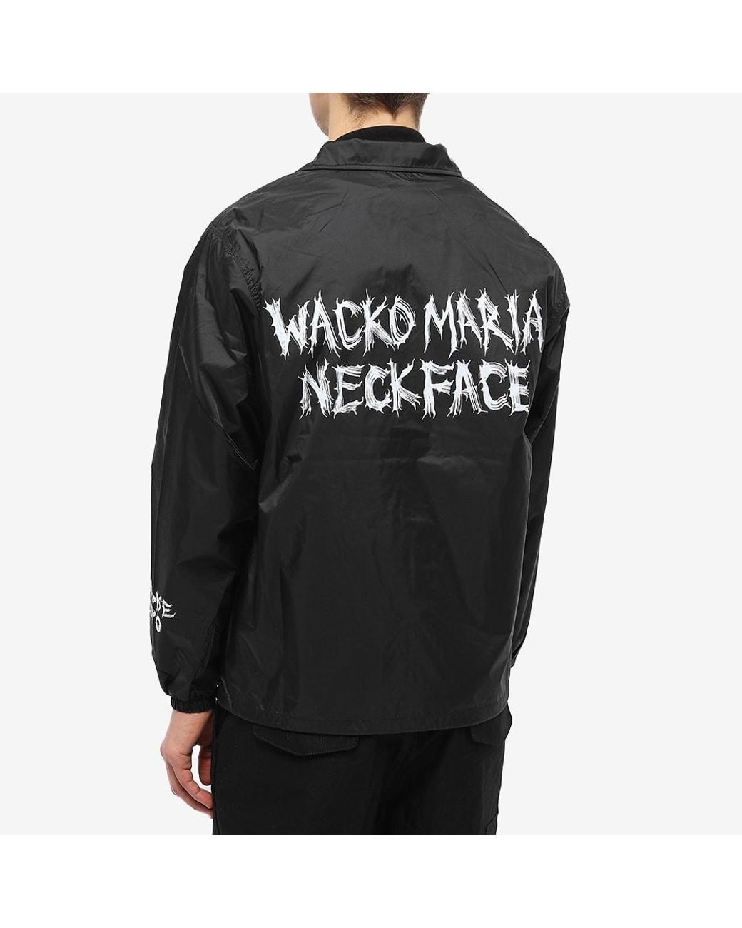Wacko Maria Neck Face Anniversary Coach Jacket in Black for Men | Lyst