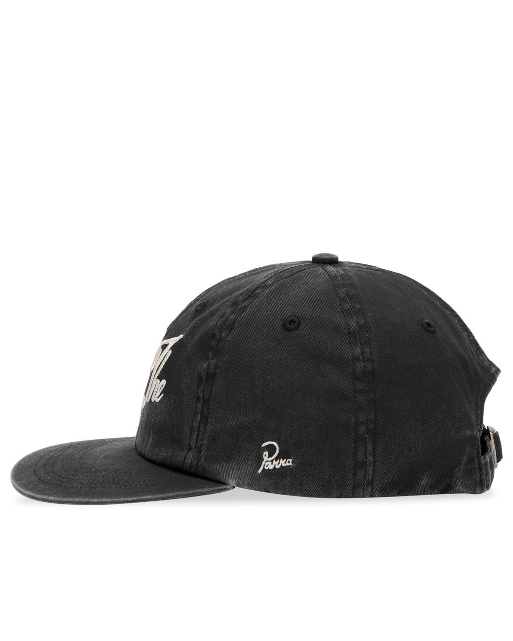 by Parra Black End The 6 Panel Cap for men