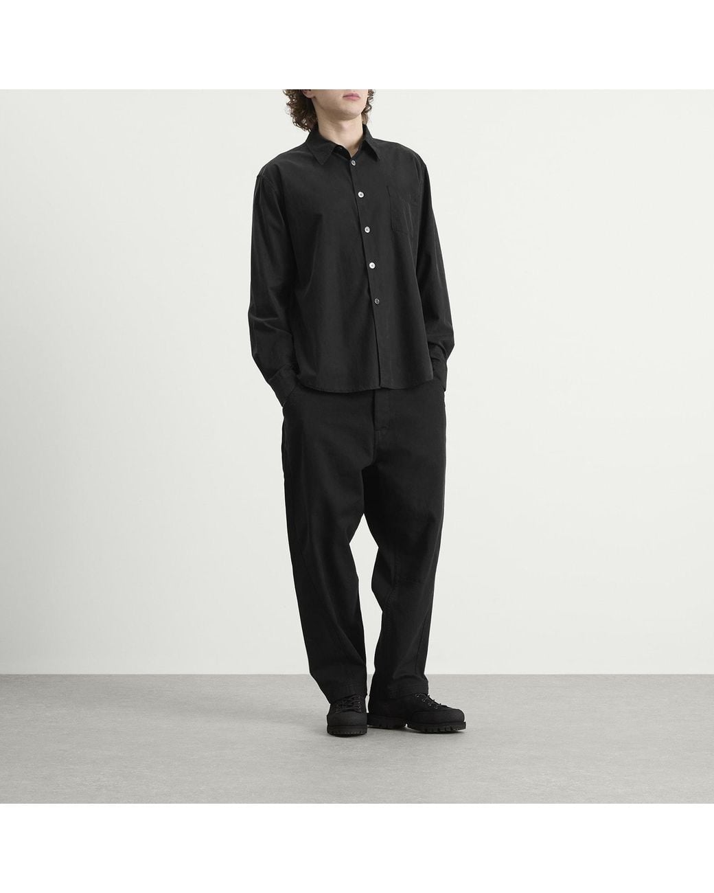YMC Black Twisted Jeans