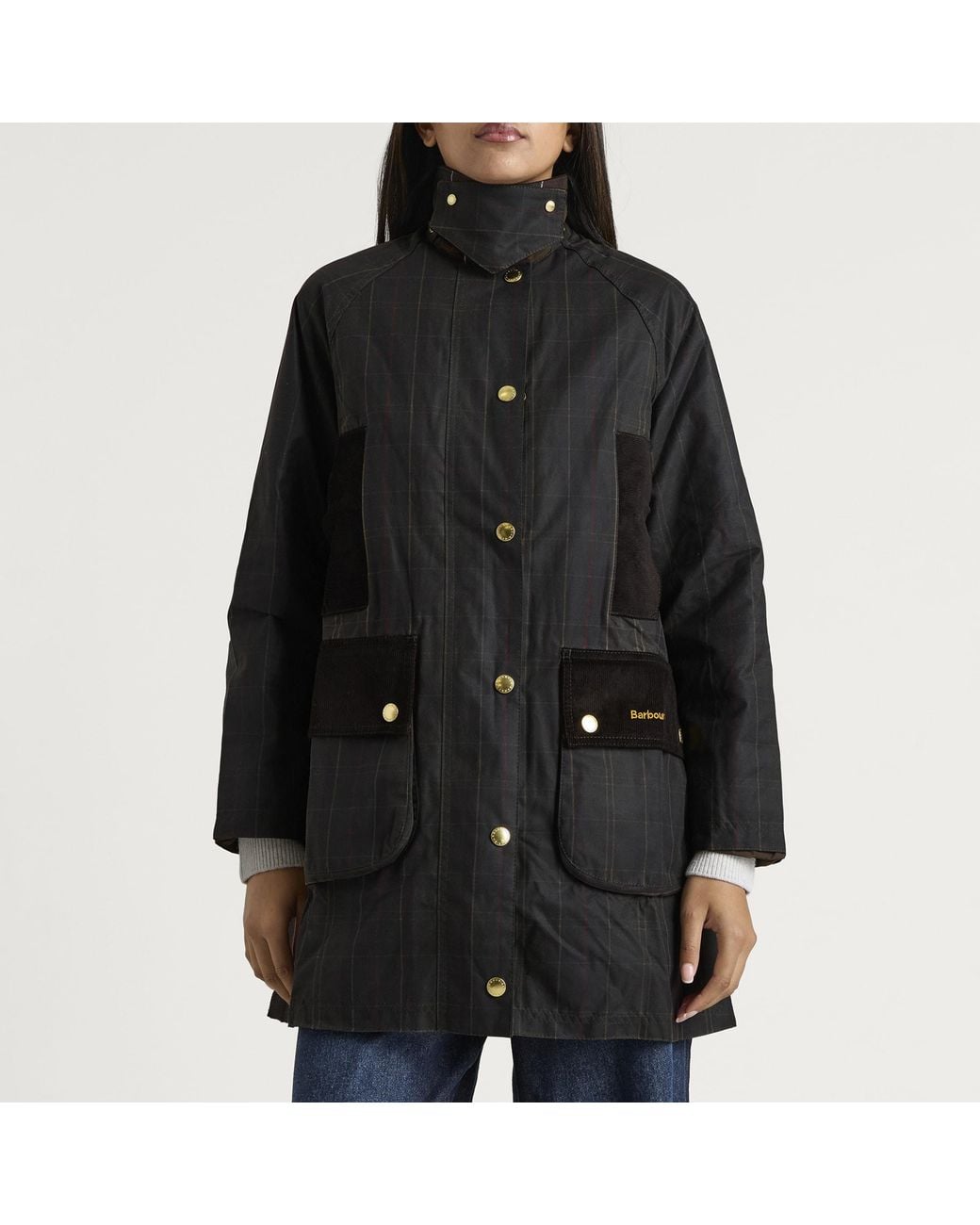Barbour Black Reimagined Icons Modern Beaufort Wax Jacket