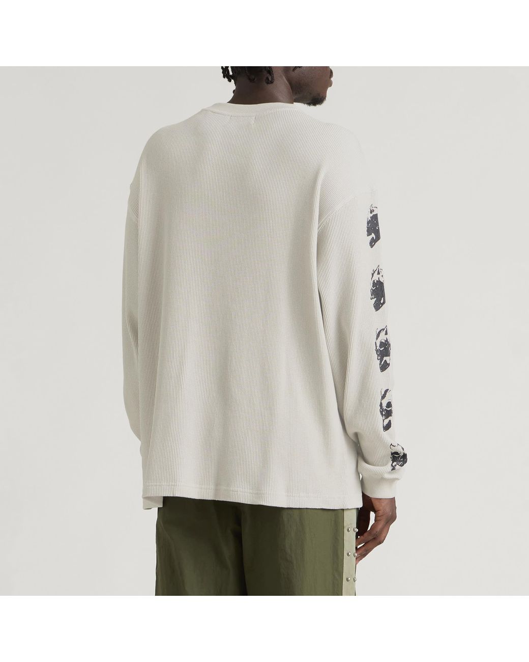THUG CLUB Gray Endless Long Sleeve Top for men