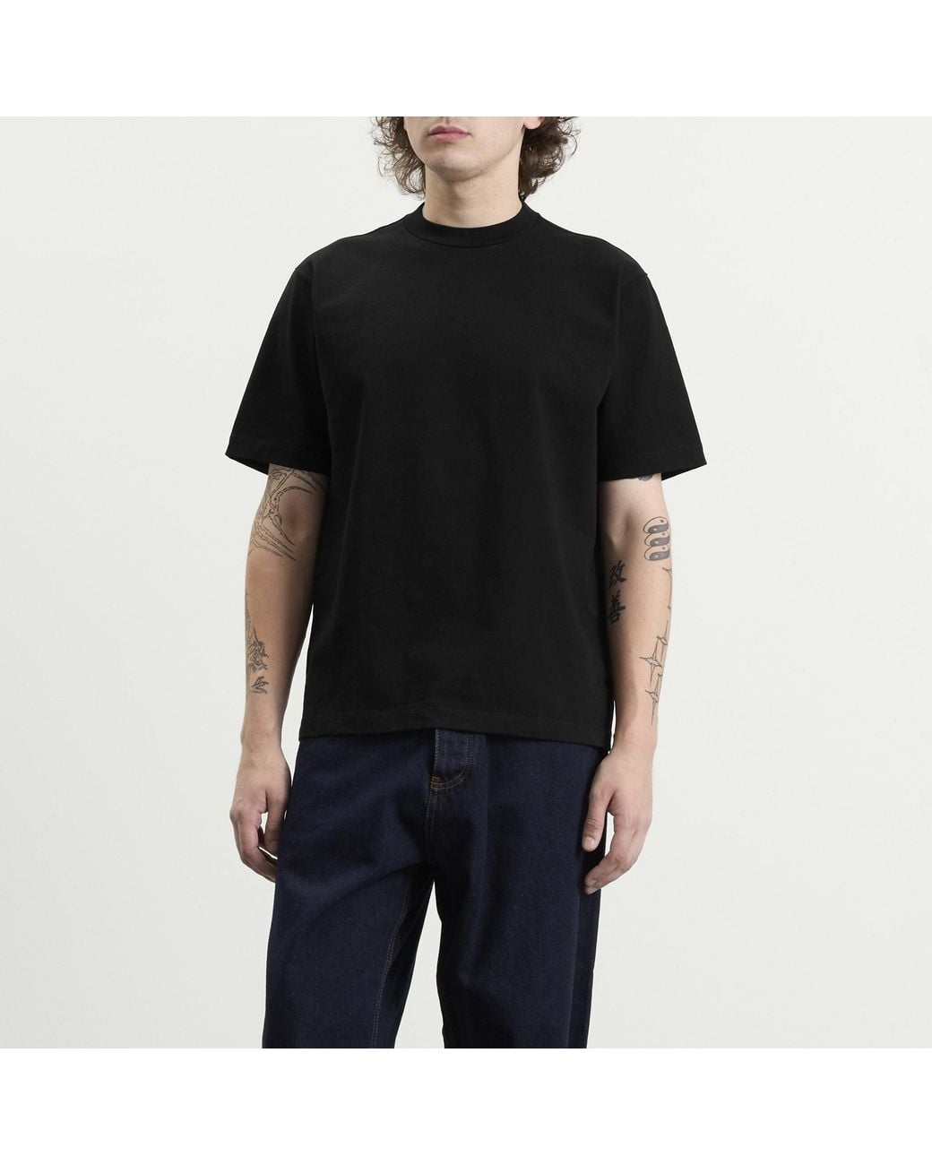 Lady White Co. Black Rugby T-Shirt for men