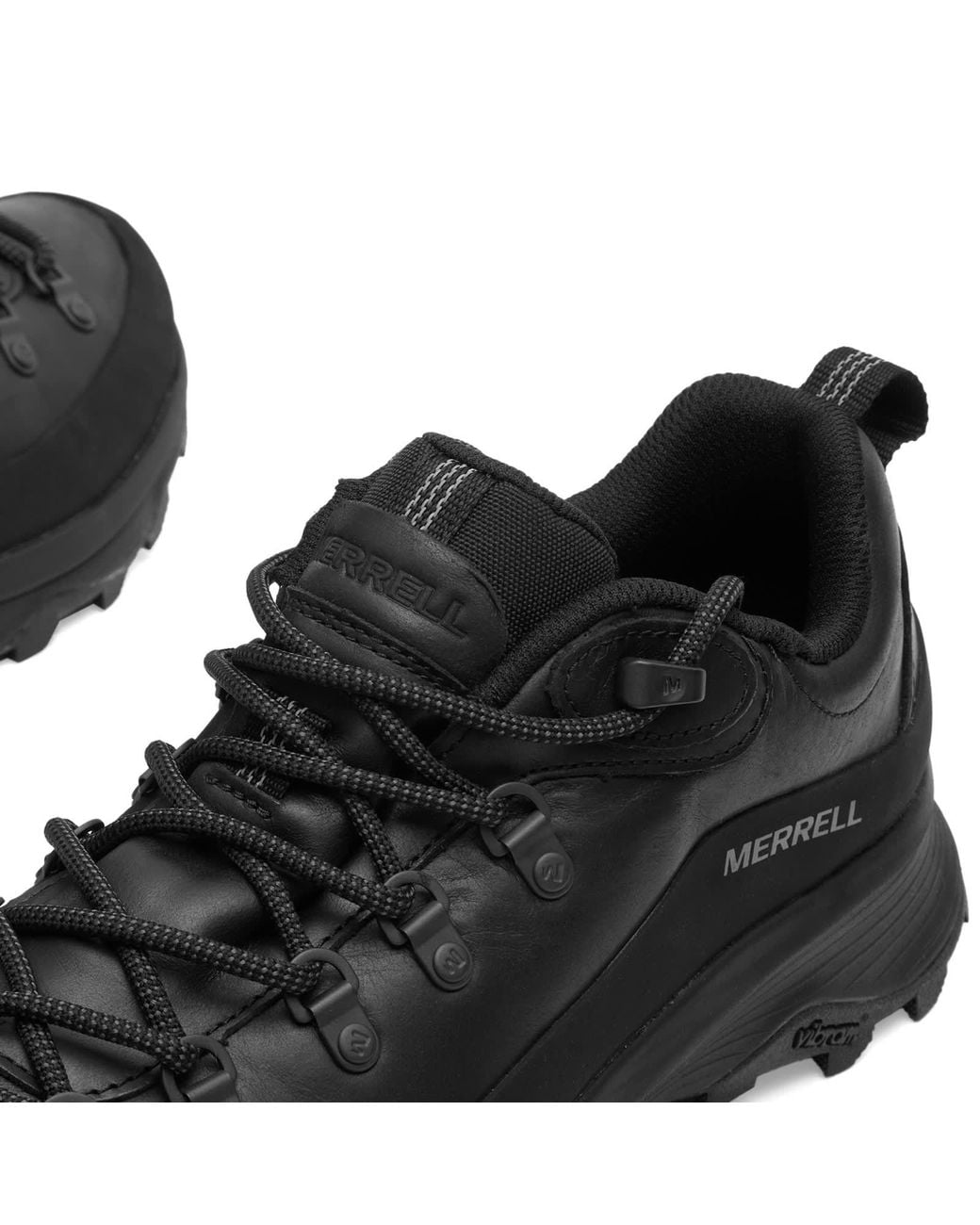 Merrell Ontario Speed Leather Sneakers in Black for Men | Lyst