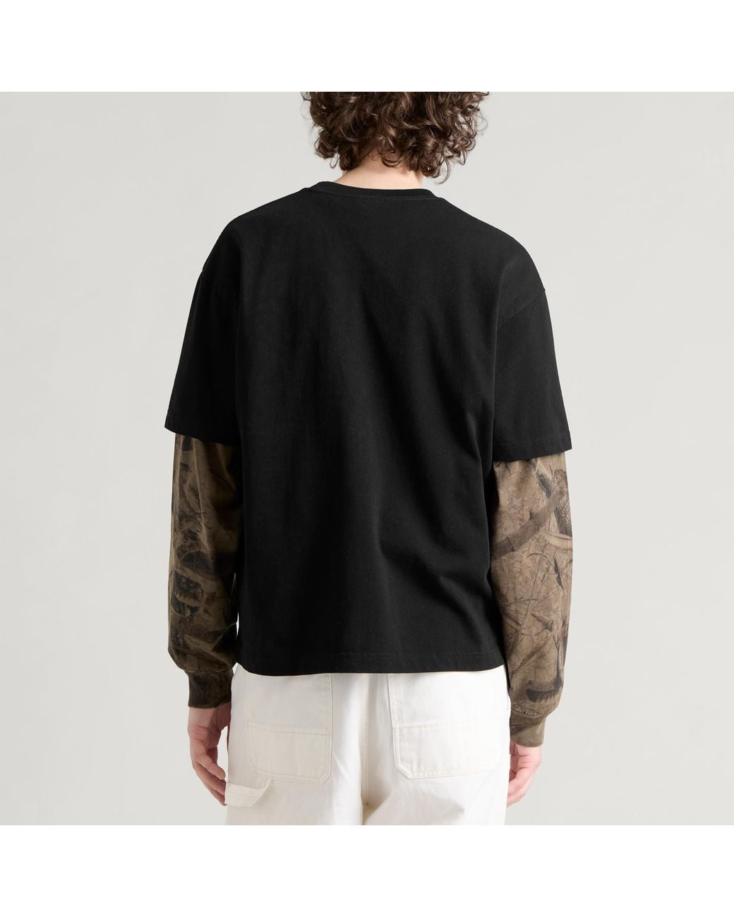POLAR SKATE Black X Ebou Sanyang Cuddle Dari T-Shirt for men