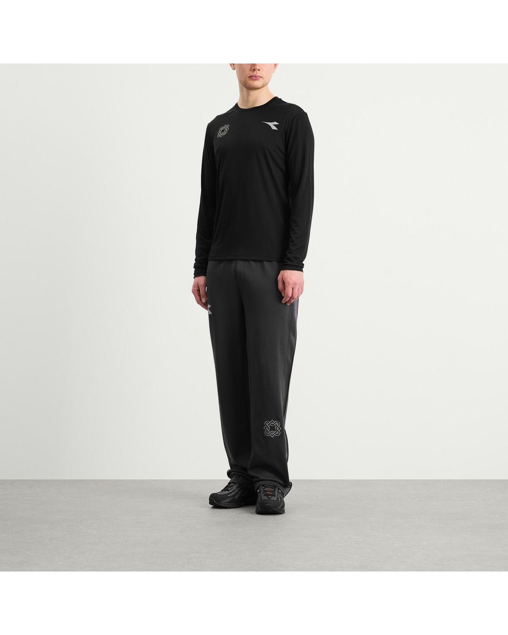 Diadora Black X Lack Of Guidance Graphic T-Shirt for men