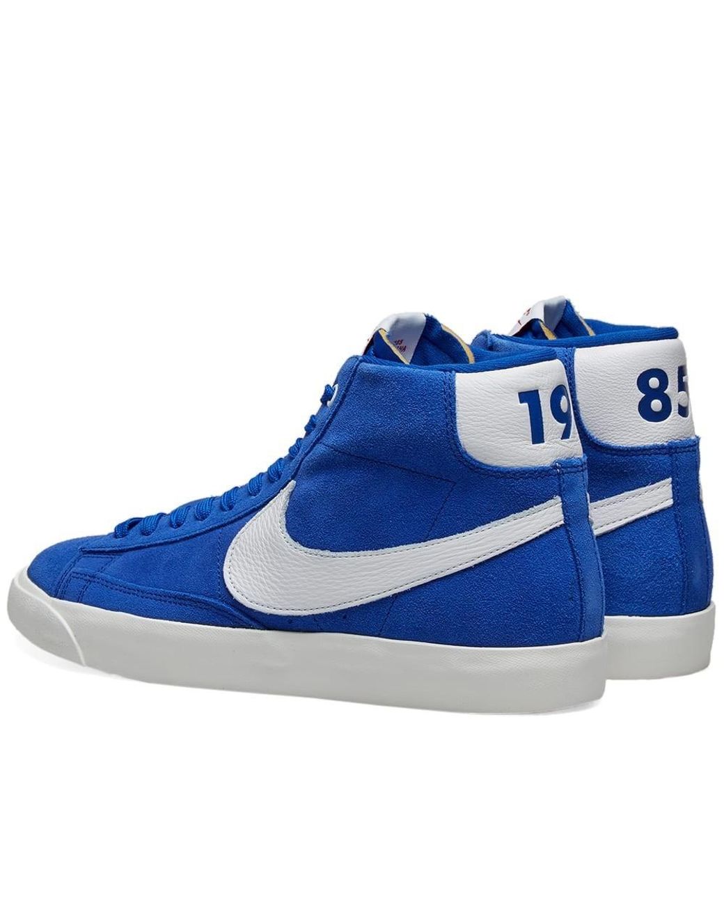 nike stranger things blue