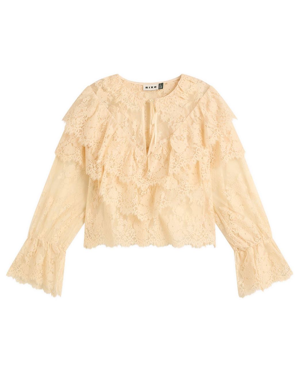 Rixo Natural Faryn Top