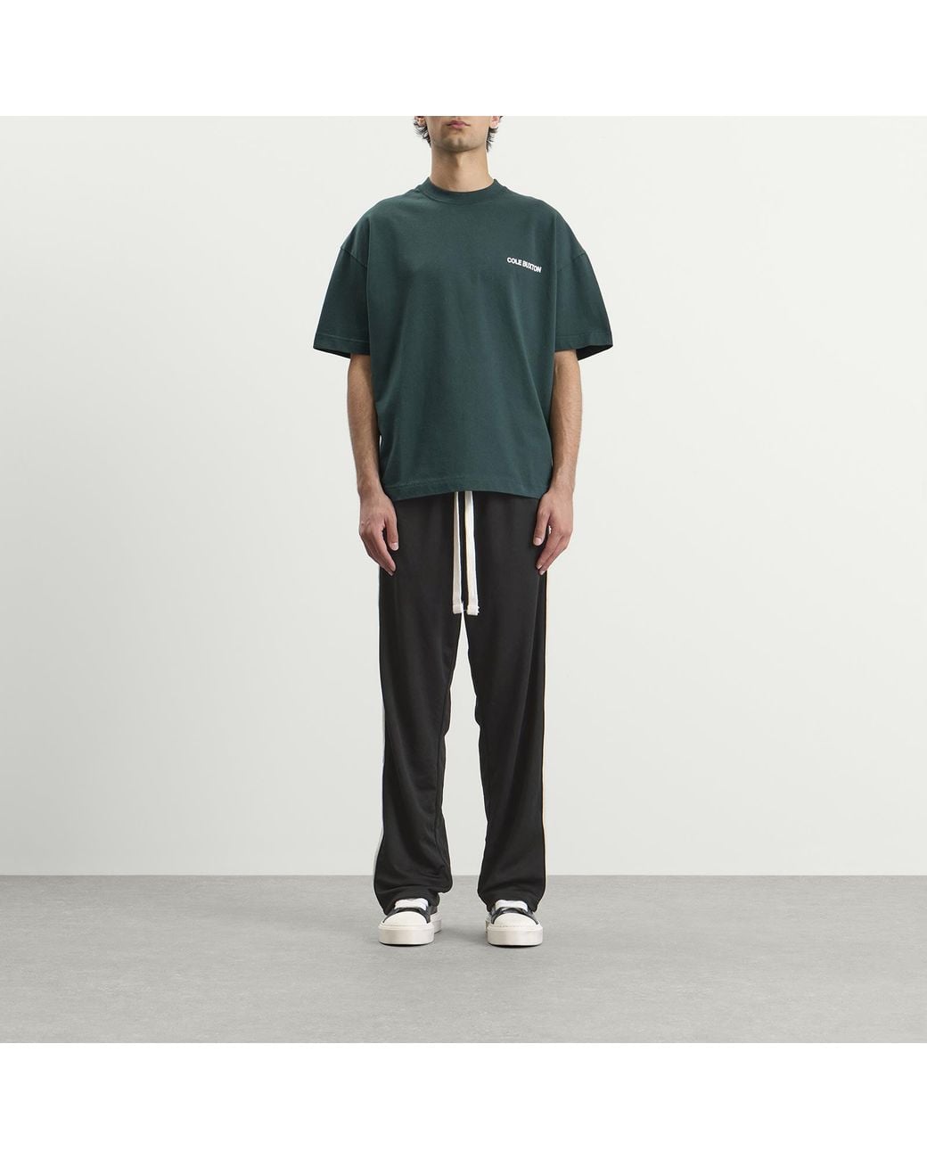 Cole Buxton Black Classic Track Pants for men