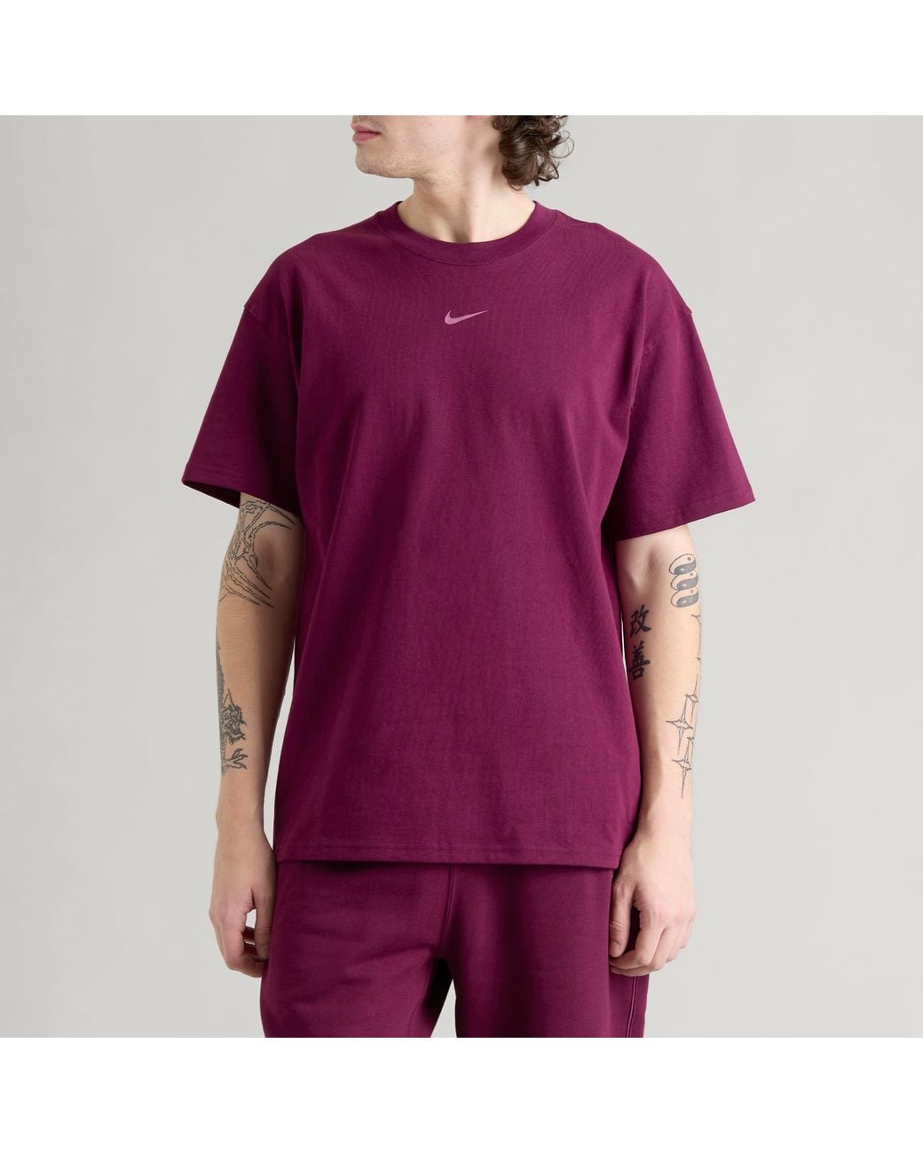 Nike Purple X Nocta Cardinal Stock T-Shirt for men
