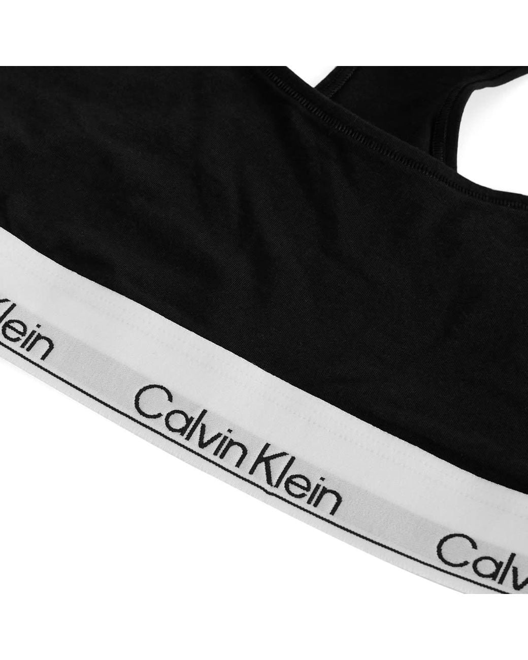 Calvin Klein Black Icon Unlined Bralette