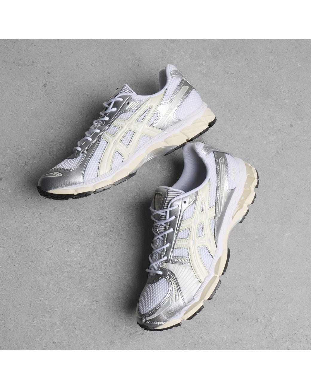 Asics White Gel-Kayano 12.1 Sneaker