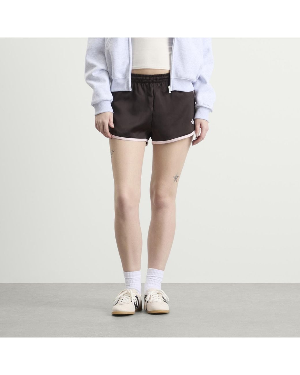 Adidas Gray 3S Sprinter Shorts