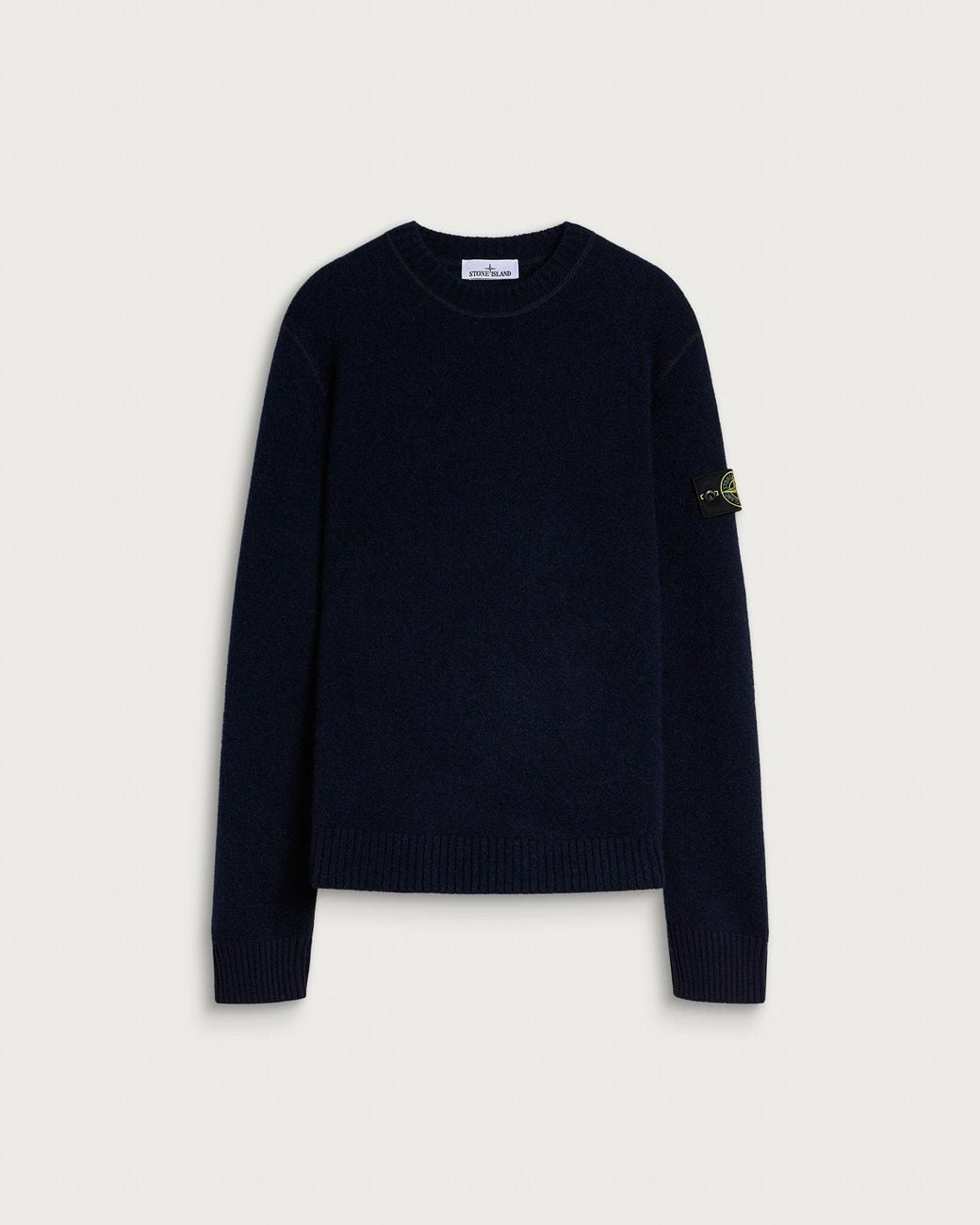 Stone Island Baby Alpaca Blend Jumper in Blue for Men | Lyst
