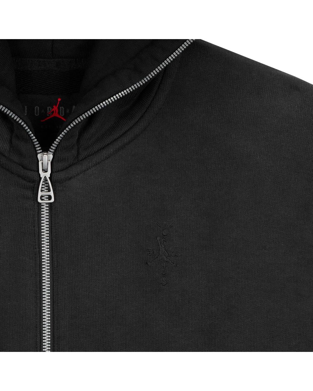 Nike X Travis Scott Jumpman Jack Full Zip Hoodie in Black Nike X Travis Scott Jumpman Jack Full Zip Hoodie in Black