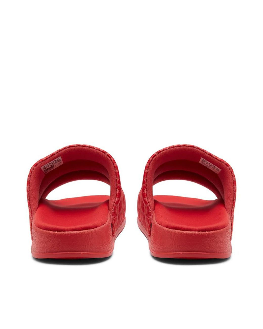 adidas Adilette Essential W in Red | Lyst