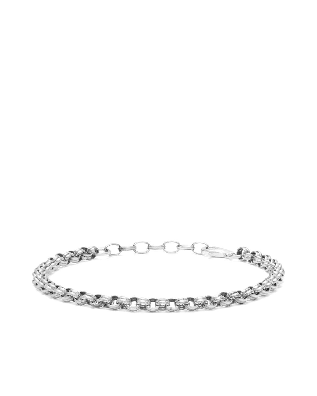 Serge Denimes White Maille Bracelet for men