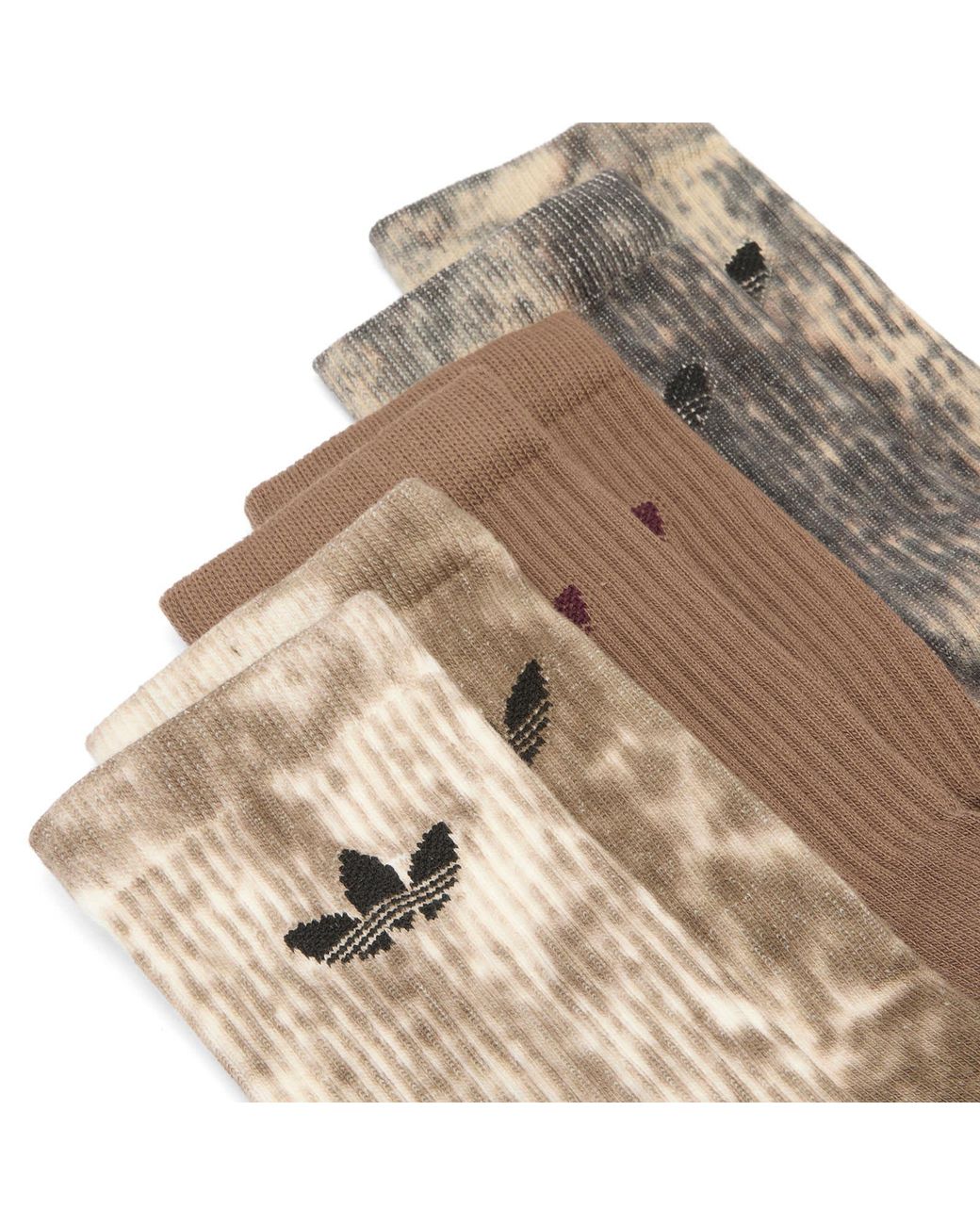 Adidas Brown W Tie Dye Socks