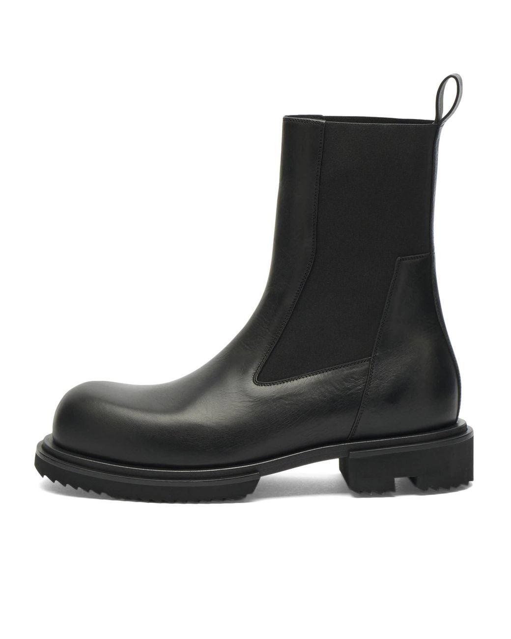 Rick Owens Black Beatle Gabe Boot for men