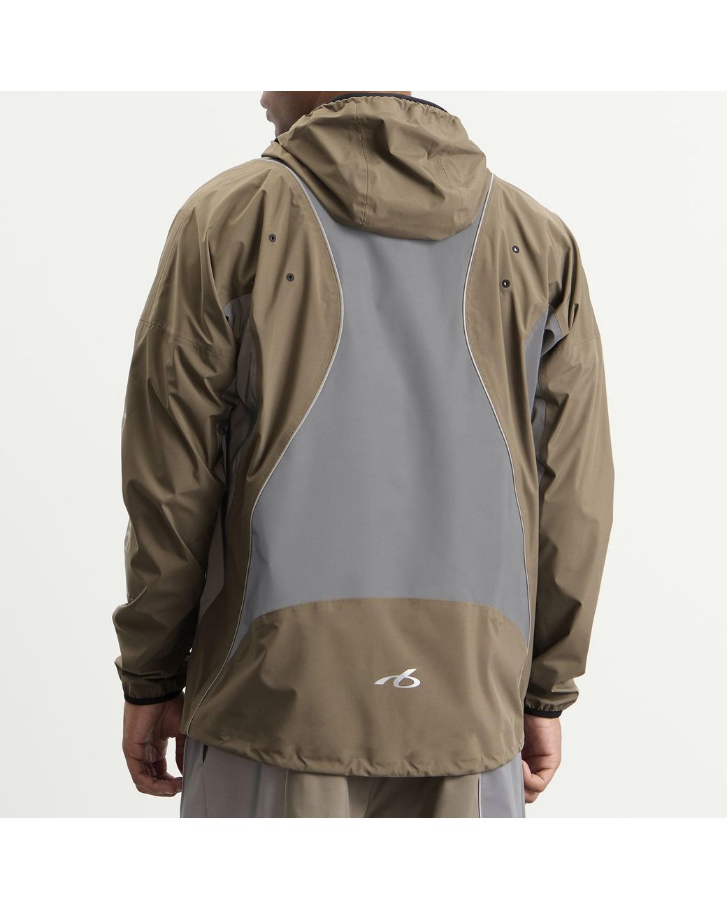 Balenciaga Brown Zip-Up Out Sport Jacket for men
