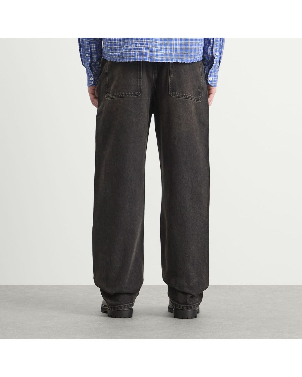 About Blank Gray Relaxed Denim Jean for men