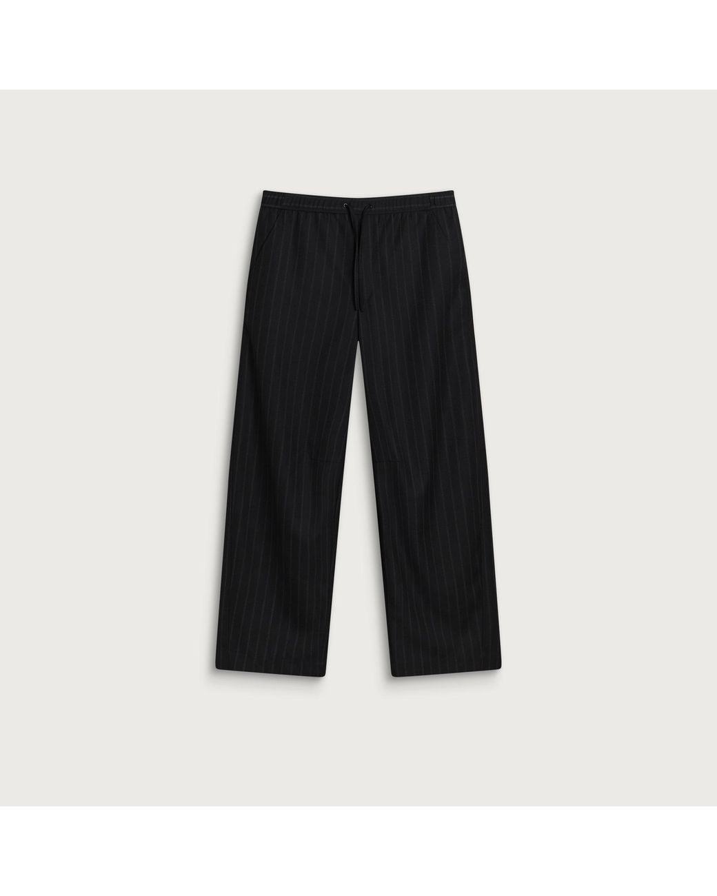 Samsøe & Samsøe Black End. X Saeryx Wide Elasticated Trousers for men