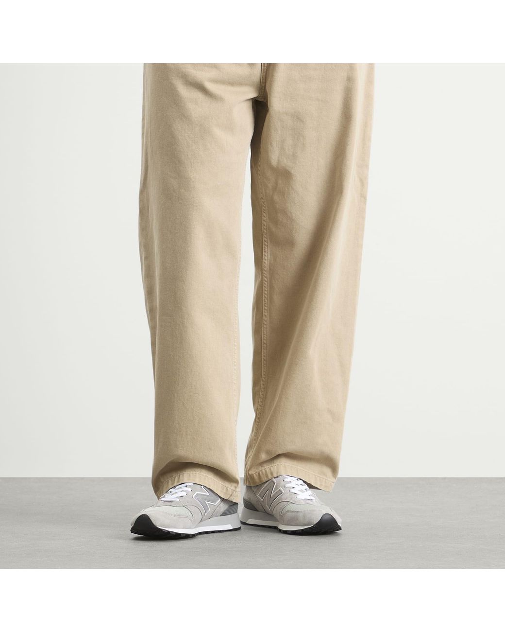 New Balance White 1300 Sneaker
