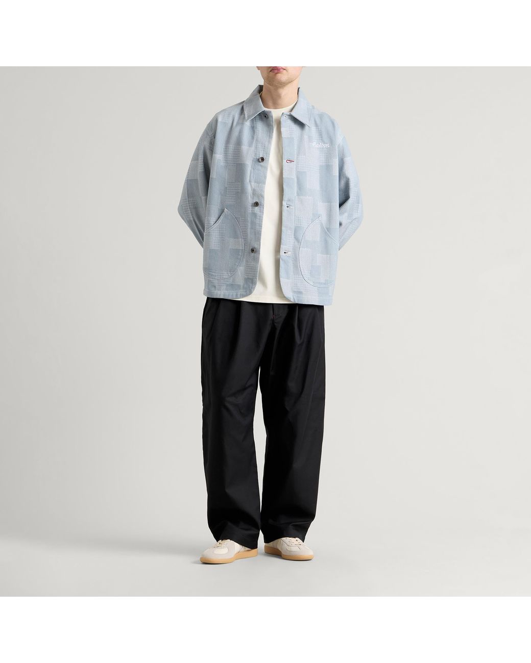 Malbon Black Milled Pant for men