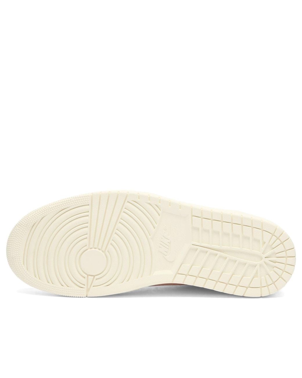 Nike Pink 1 Retro Low 'No Swoosh' Sneaker for men