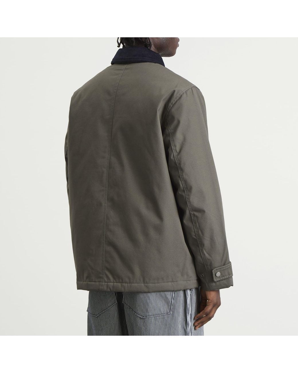 Armor Lux Green Quilted Work Jacket for men