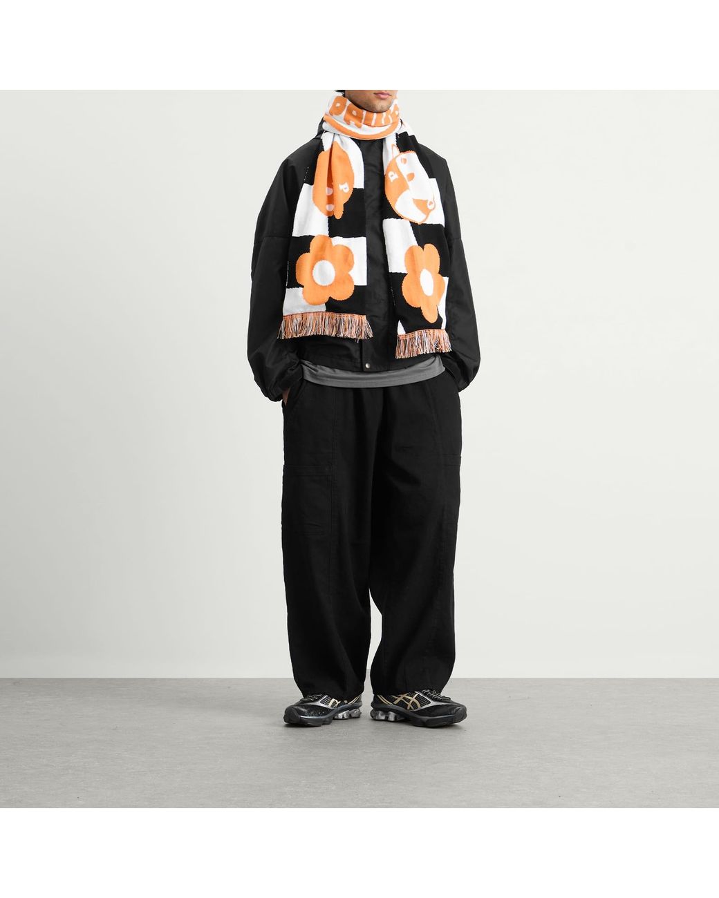 Pawa Speed Sports Orange Racing Scarf for men