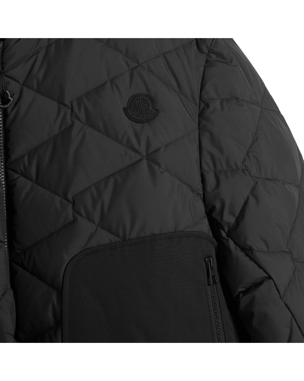 Moncler Black Lemnos Bomber for men
