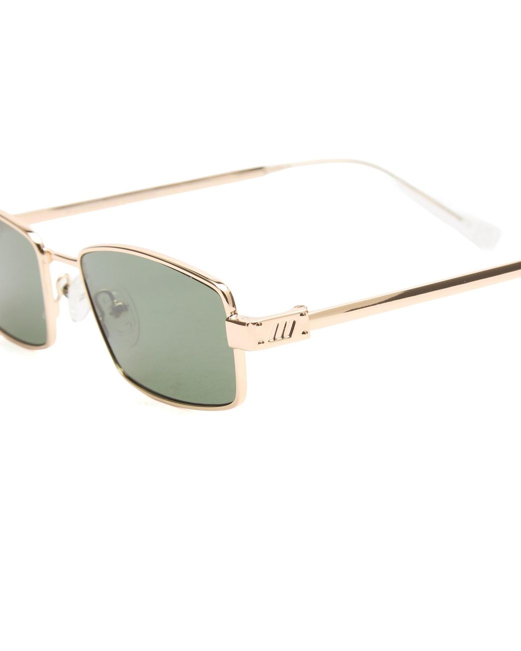 Le Specs Green Bizarro Sunglasses