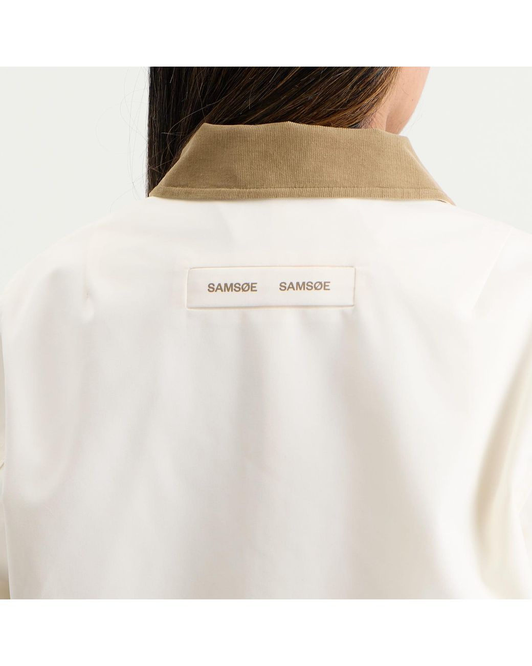 Samsøe & Samsøe White Sarobinson Jacket