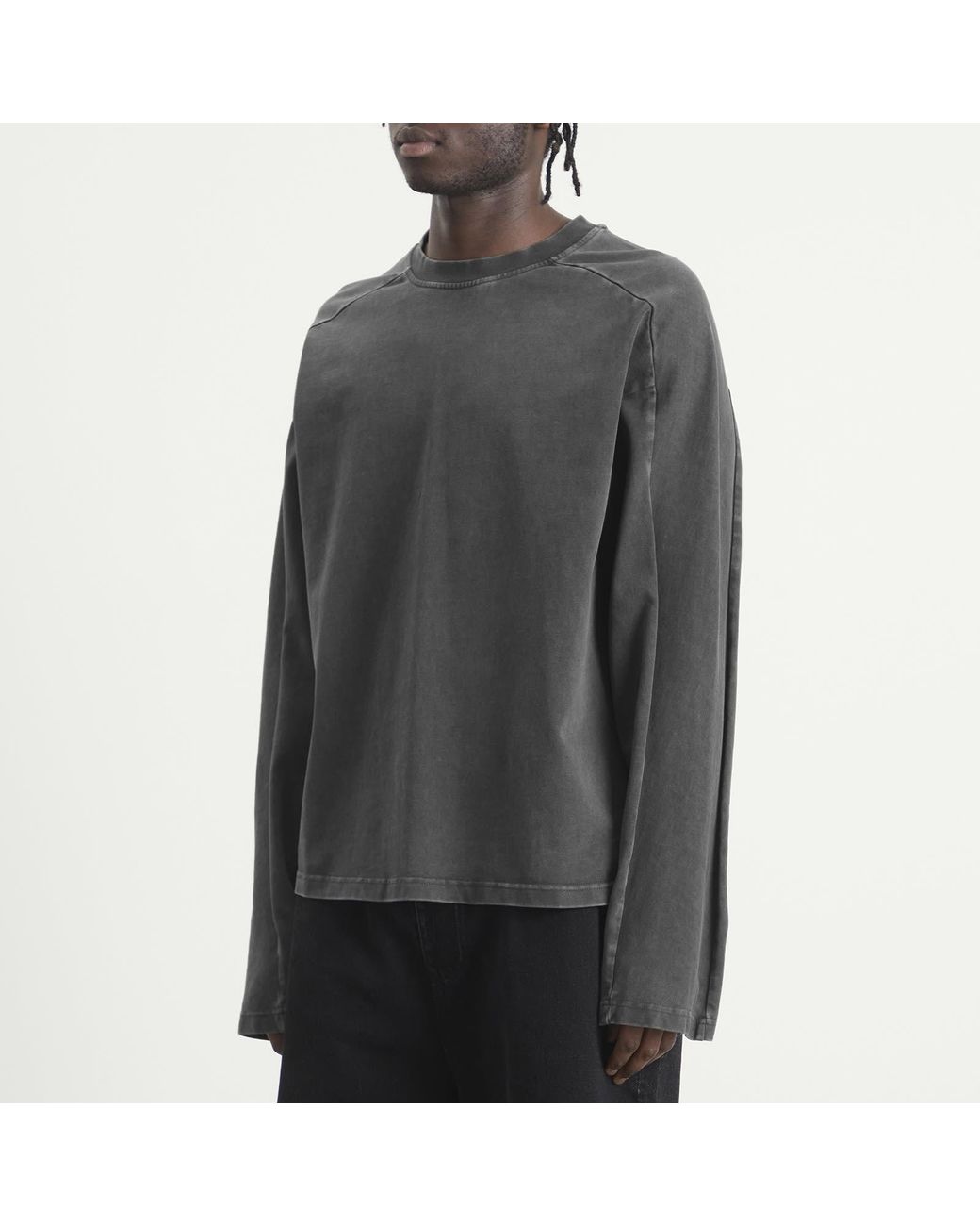 Entire studios Gray Heavy Long Sleeve Top for men