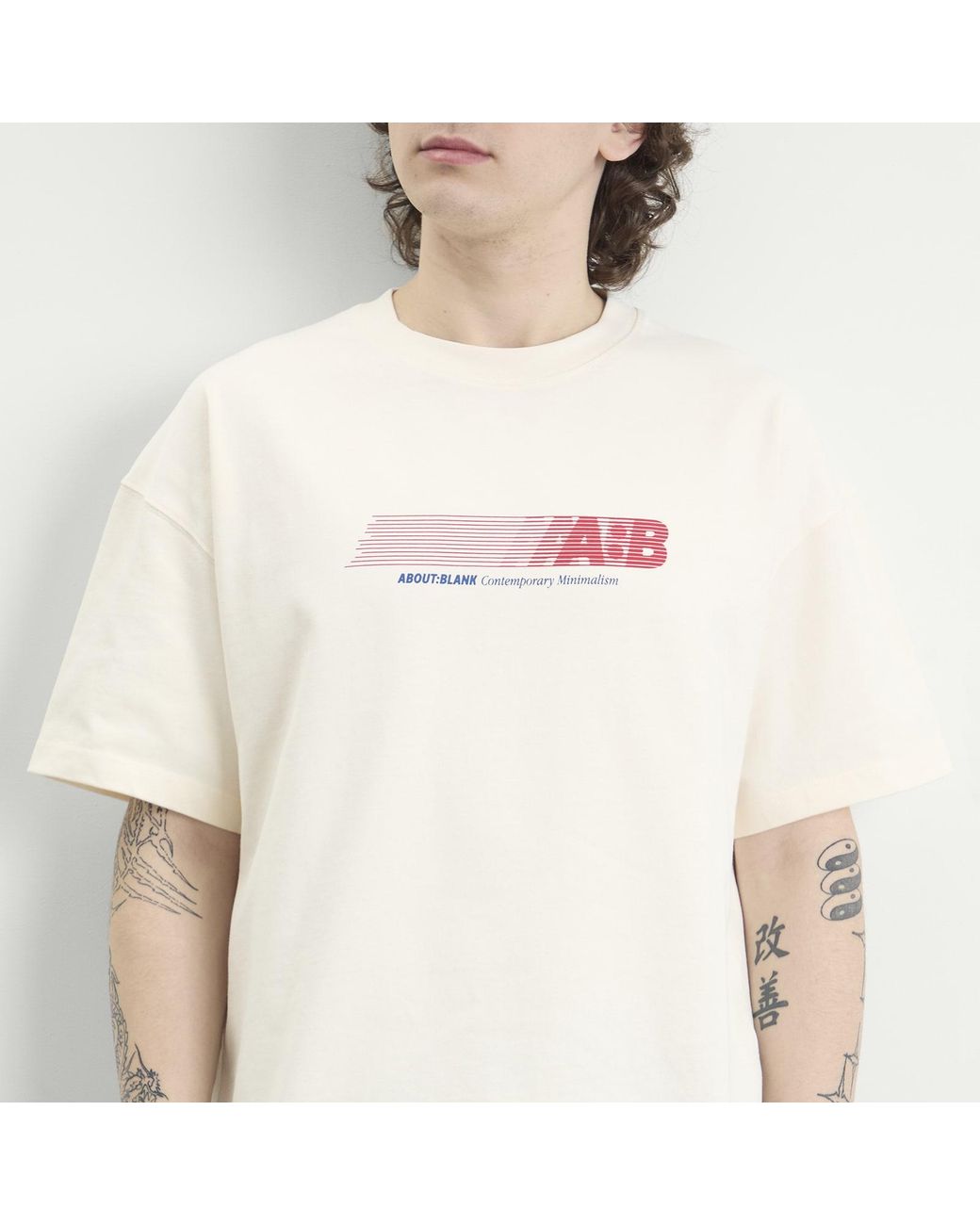 About Blank White Resistance T-Shirt for men