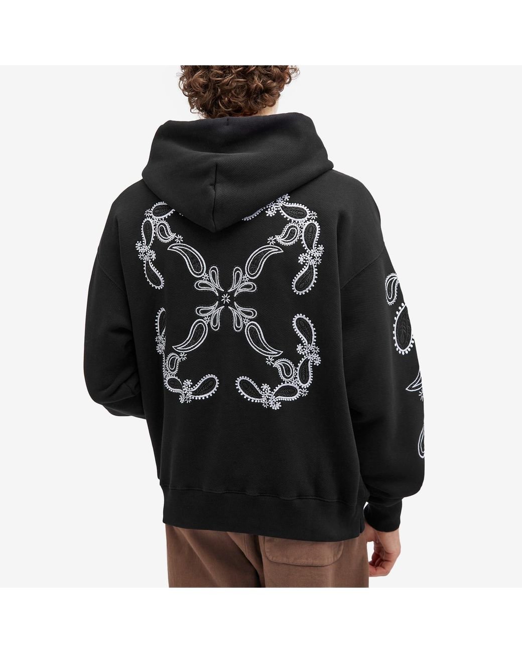 Virgil Abloh Off-White ICA Vintage Arrow Hoodie フーディ Off-White c/o Virgil Abloh Diag Arrows Over Hoodie in Black