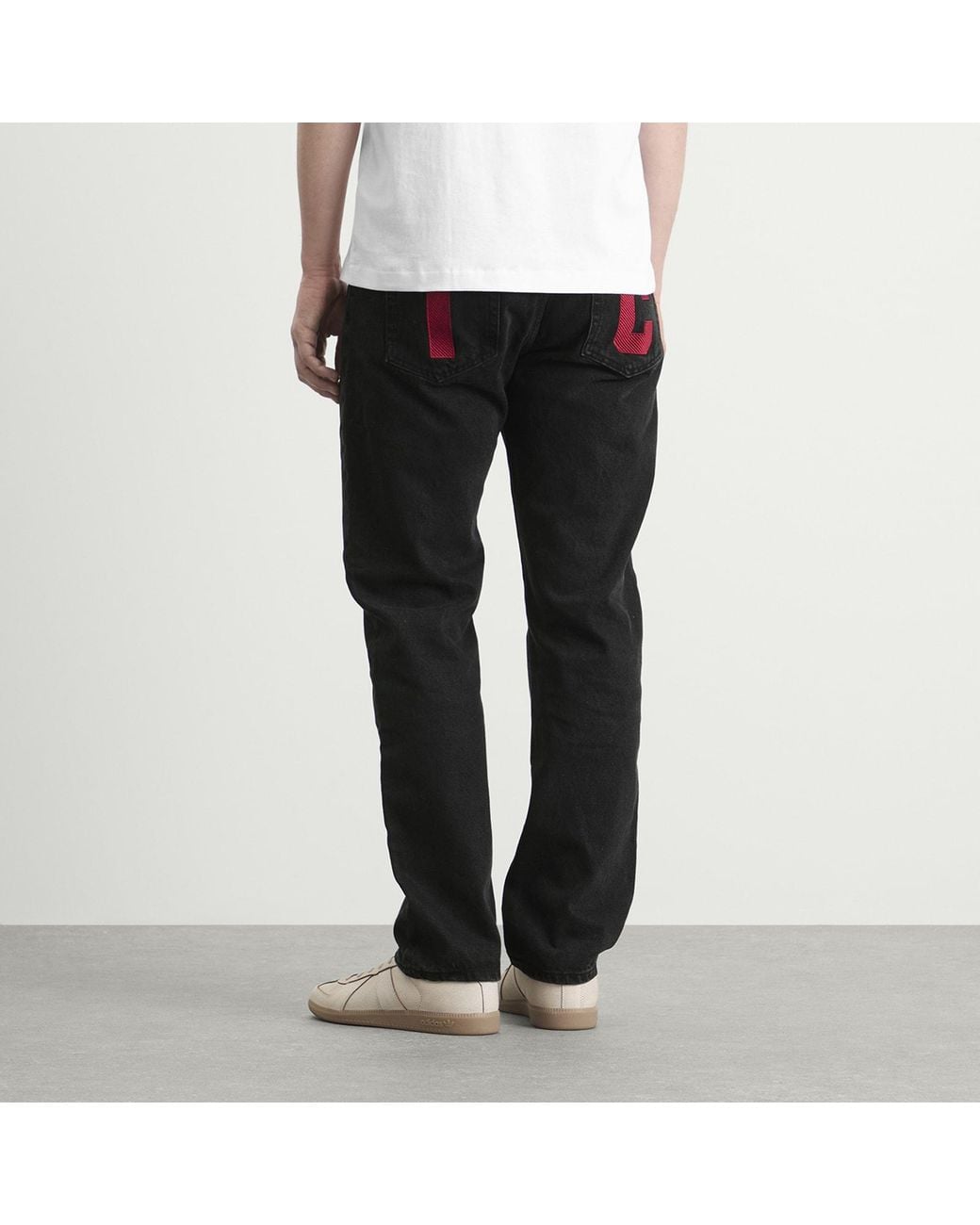 ICECREAM Blue Running Dog Denim Jeans for men