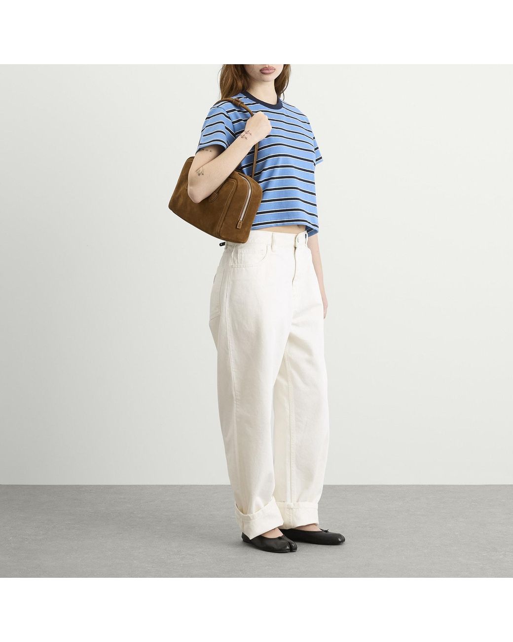 Fruity Booty Blue Jersey Stripe T-Shirt