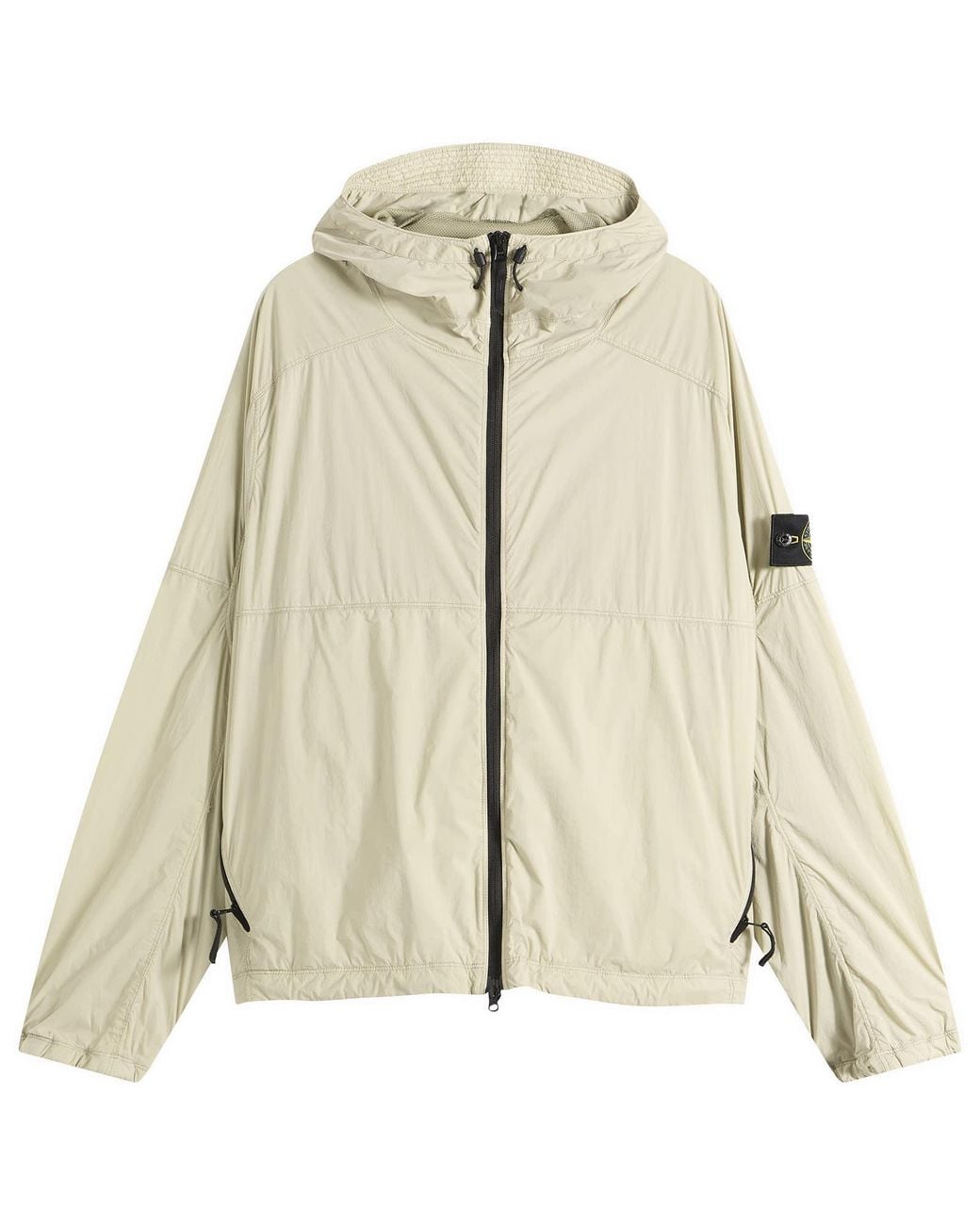 Stone Island Natural Ultralight Nylon Stretch-Tc Hooded Jacket for men
