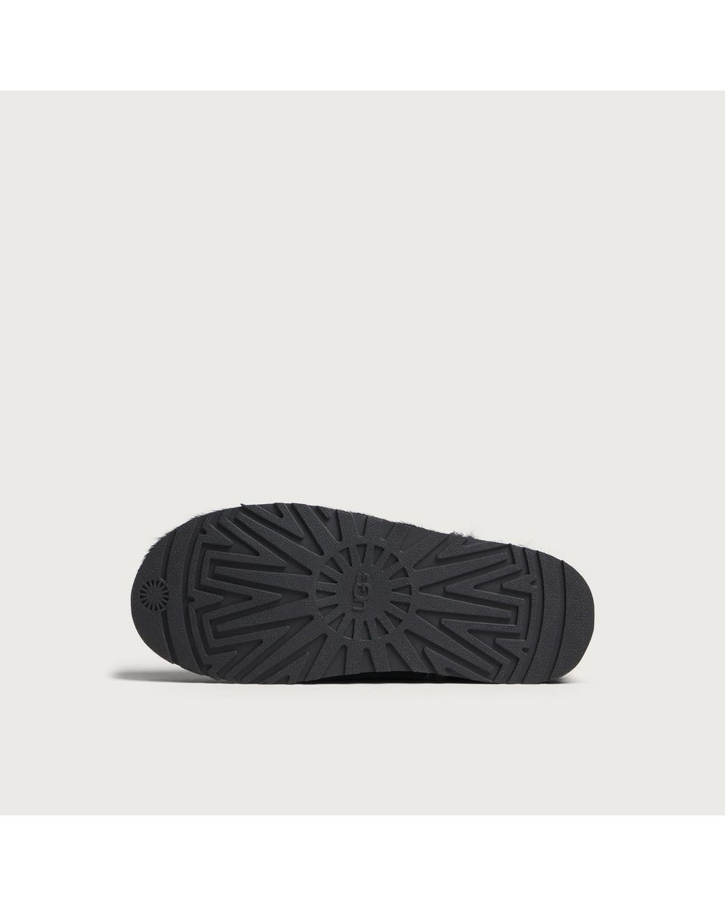 Ugg Black Otzo Calf Hair Clog