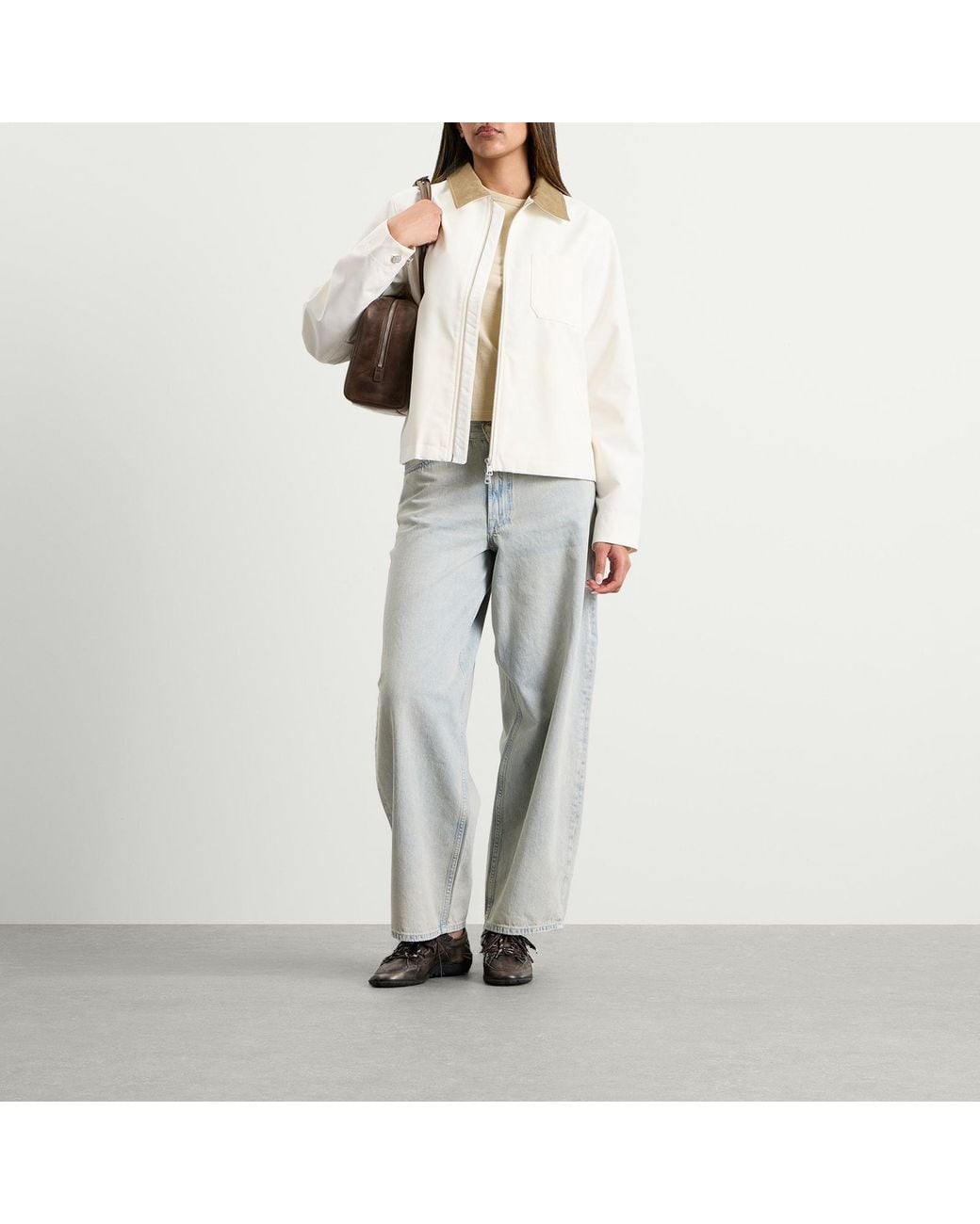 Samsøe & Samsøe White Sarobinson Jacket