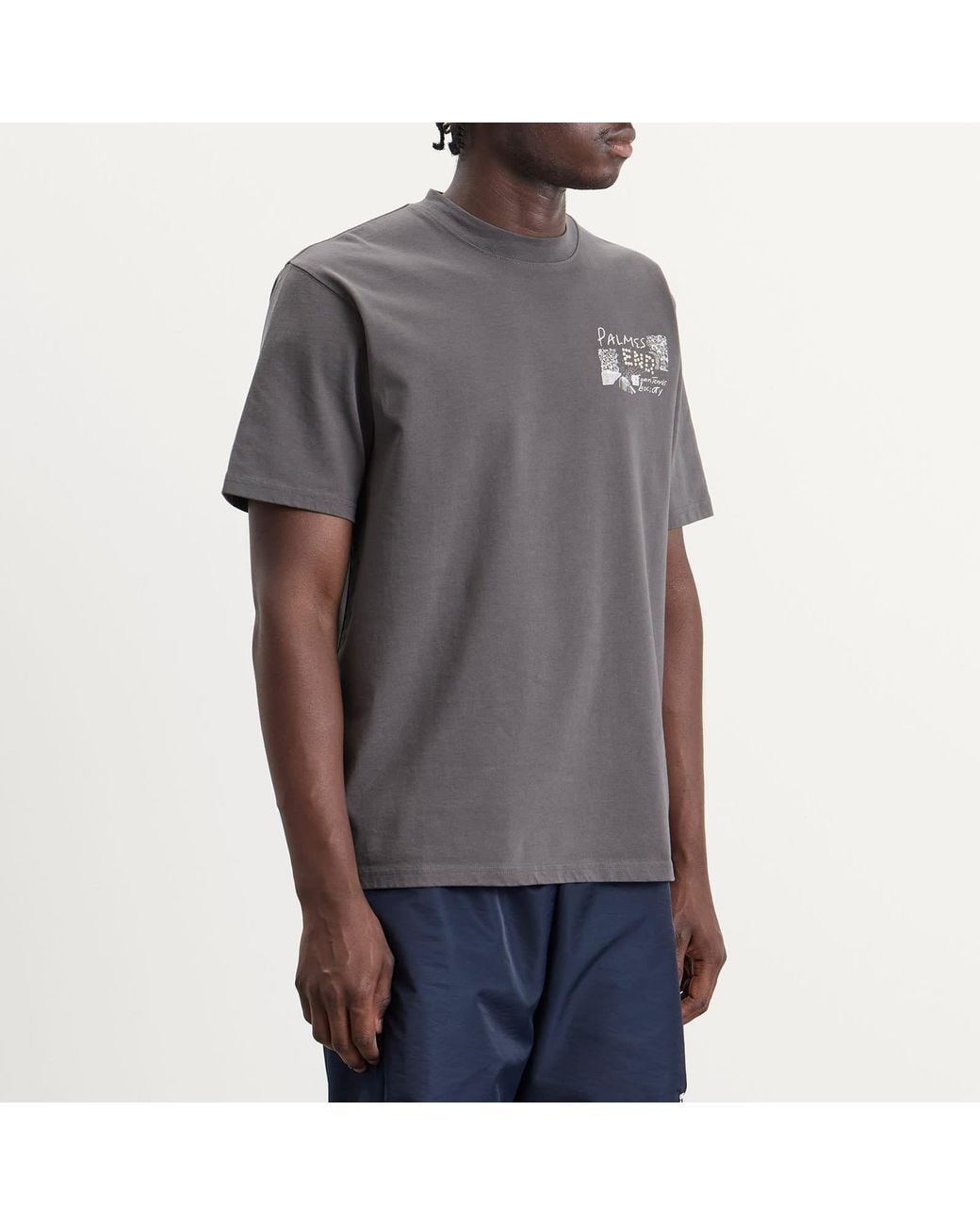 Palmes Gray End. X Scene T-Shirt for men