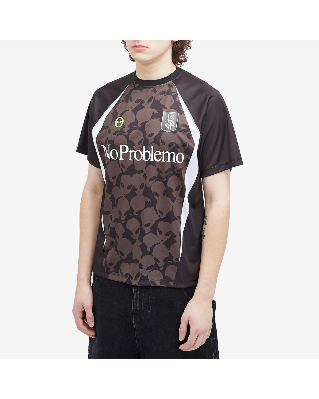 No Problemo Area 51 Football Shirt in Black for Men | Lyst