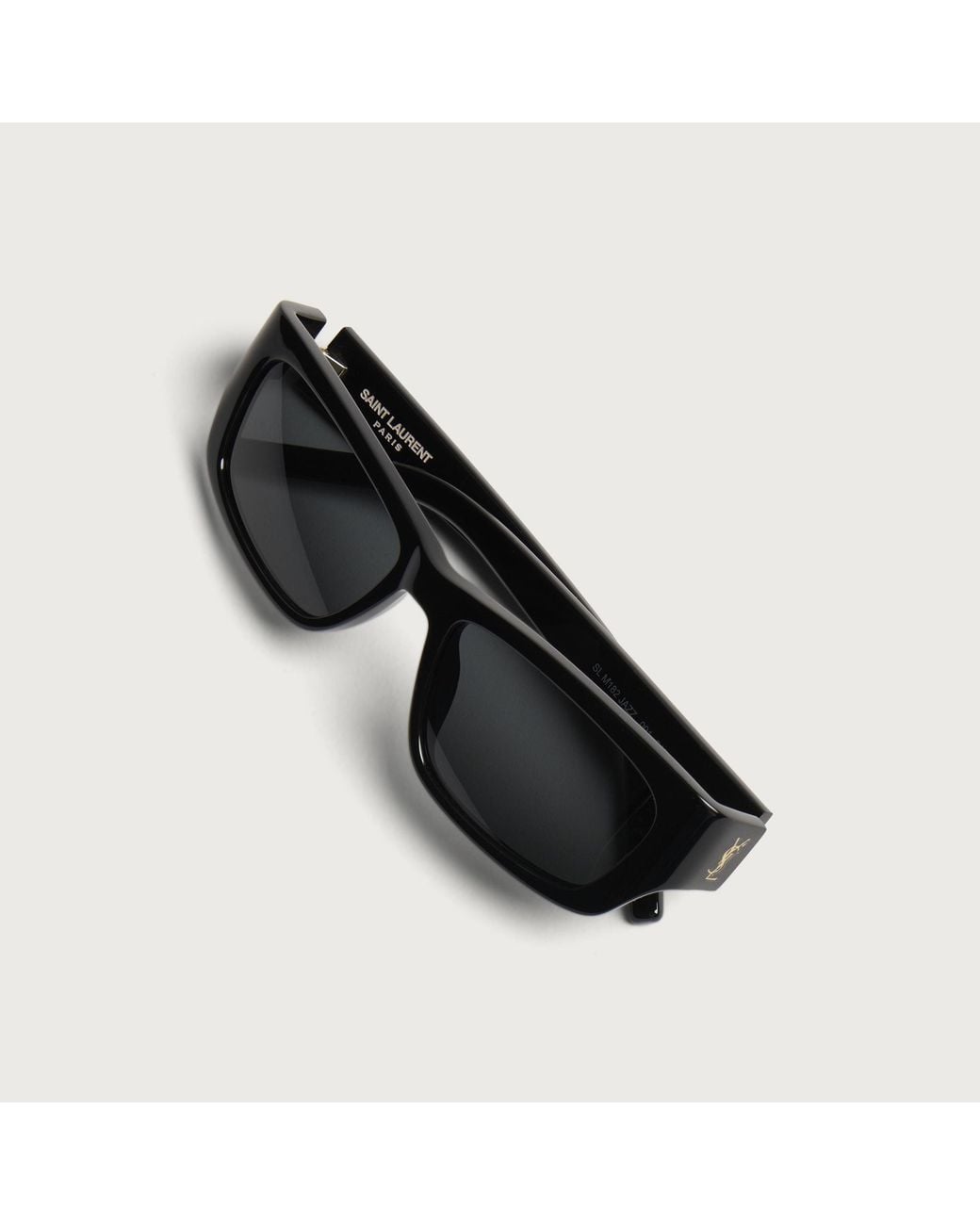 Saint Laurent Black Saint Laurent M182 Jazz Monogram Sunglasses