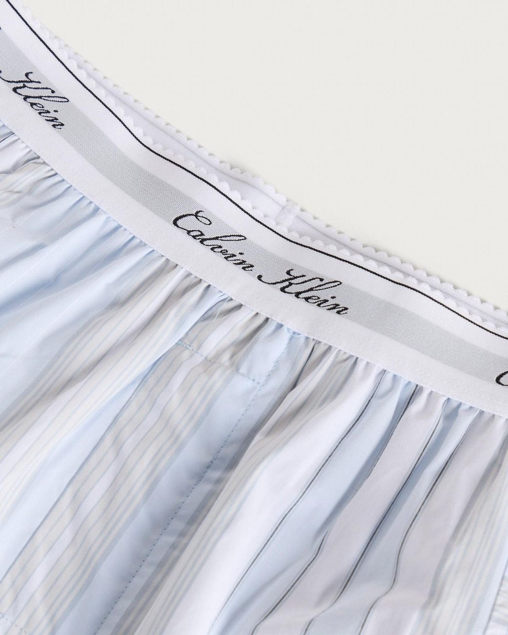 Script Company Calvin Klein Poplin Script Shorts in Blue | Lyst
