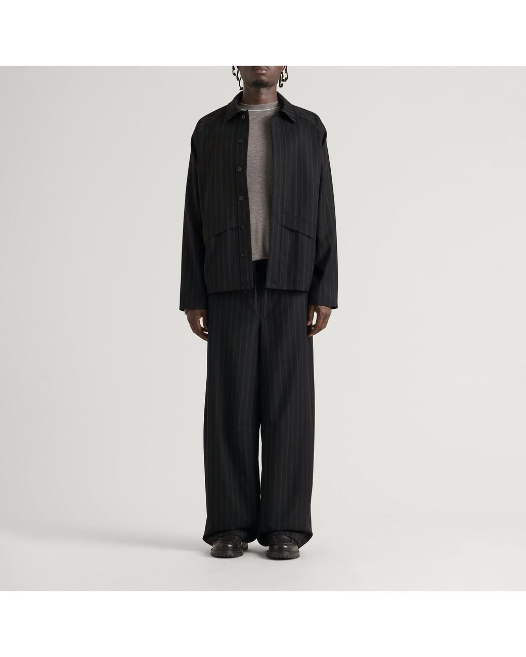 Samsøe & Samsøe Black End. X Saarvo Overshirt for men