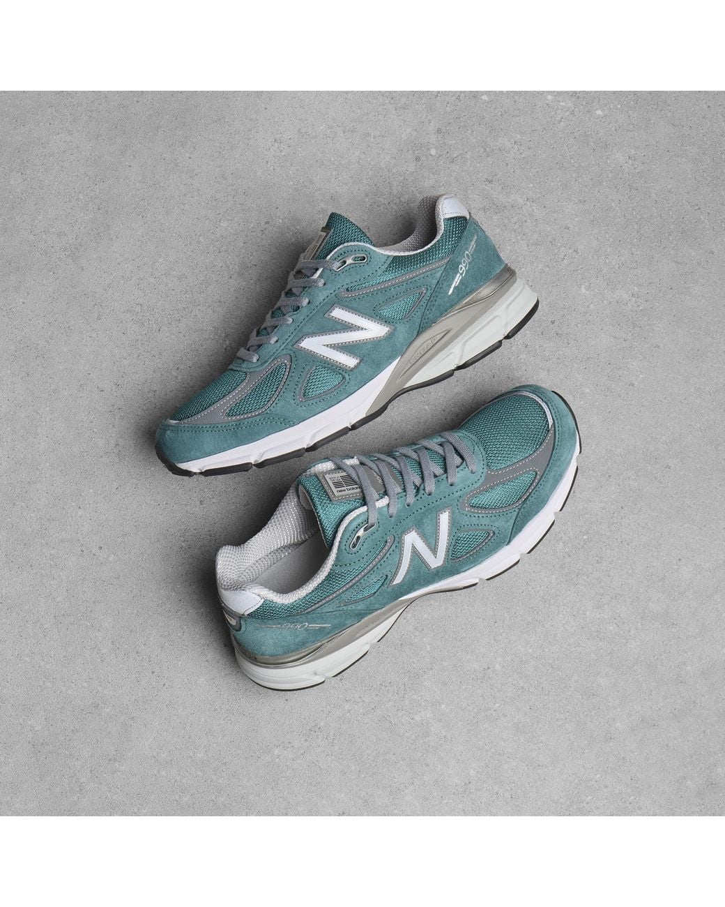New Balance Blue U990Lv4 Made