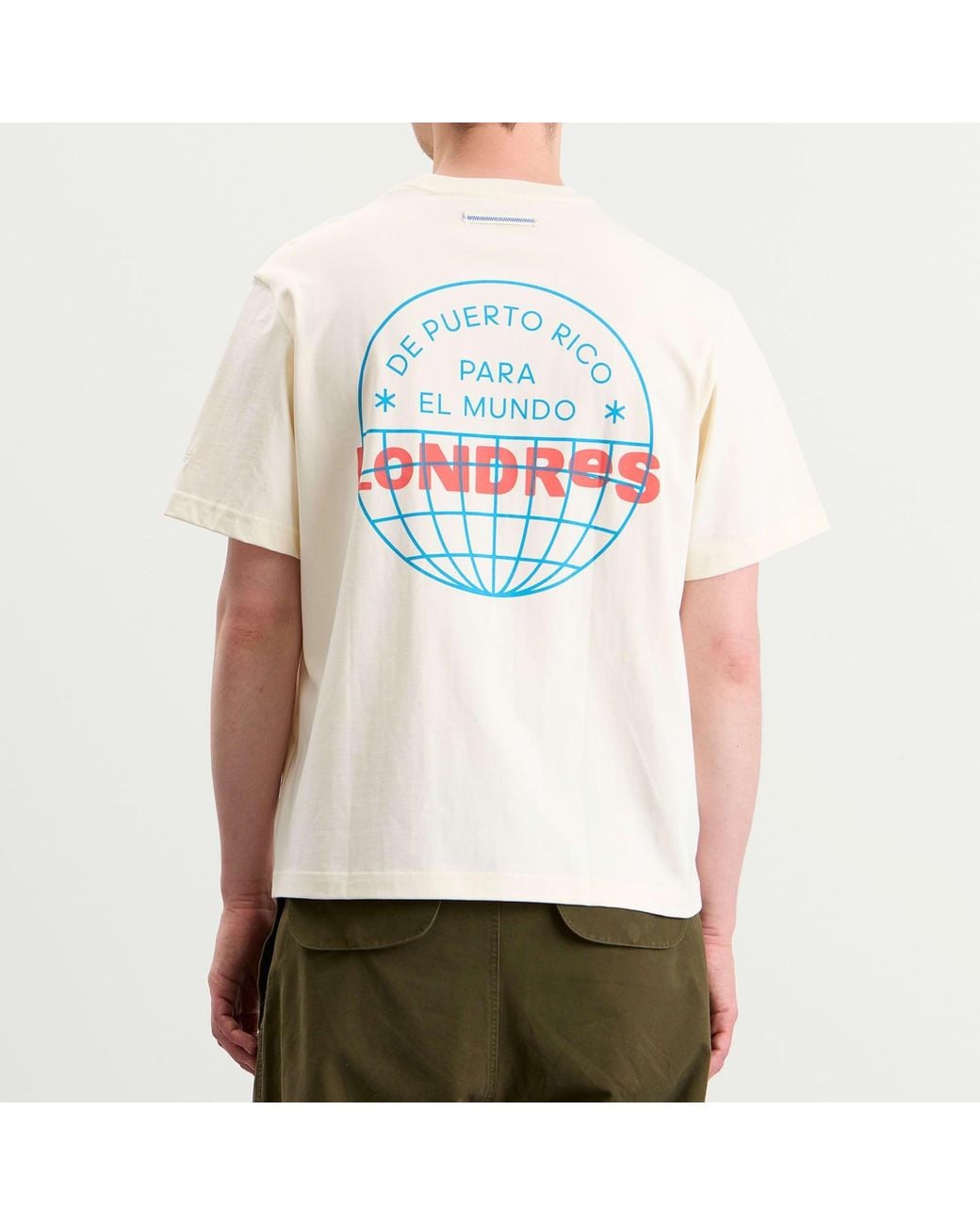adidas X Bad Bunny London Tour Merch T-Shirt in White for Men | Lyst
