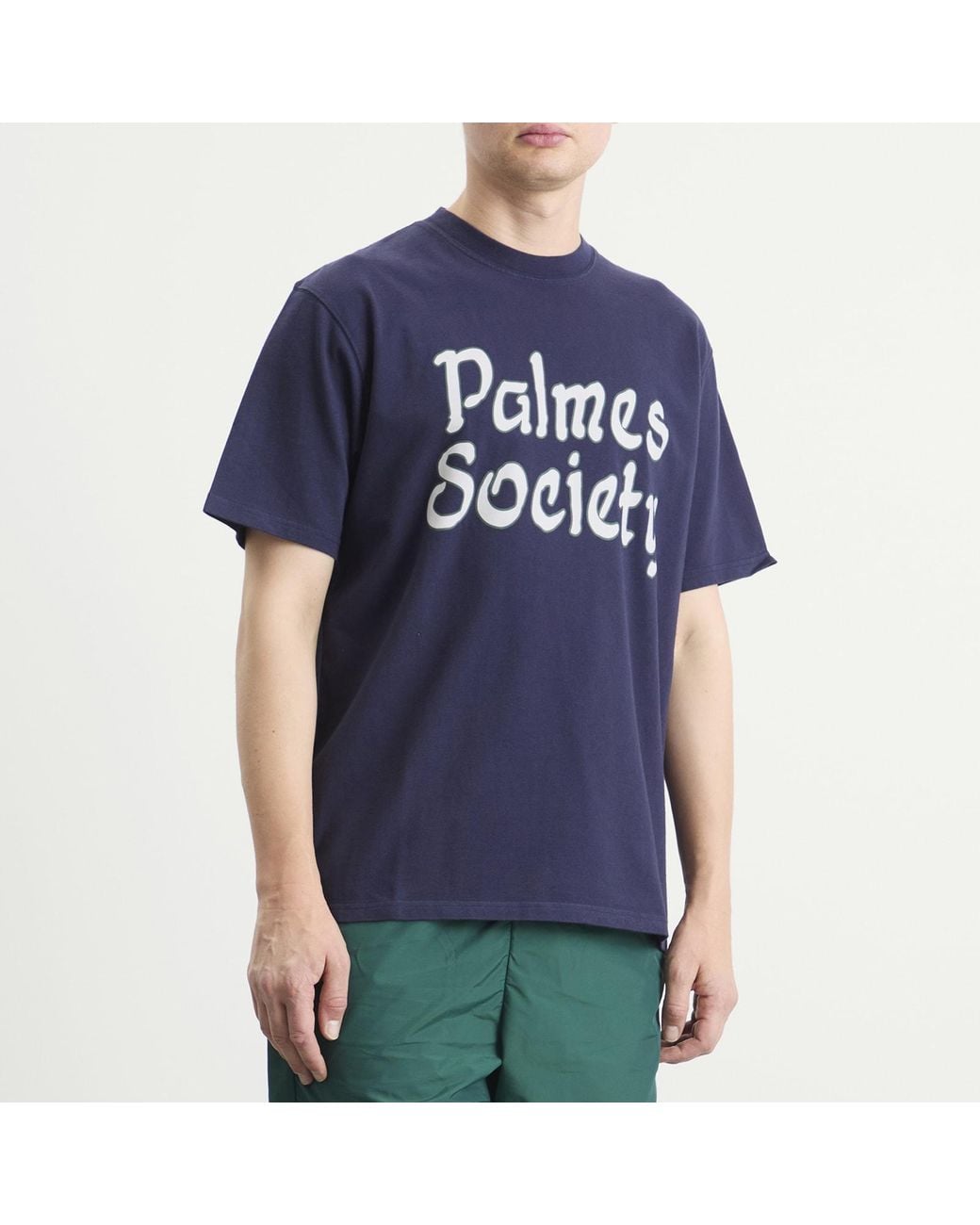 Palmes Blue Society T-Shirt for men